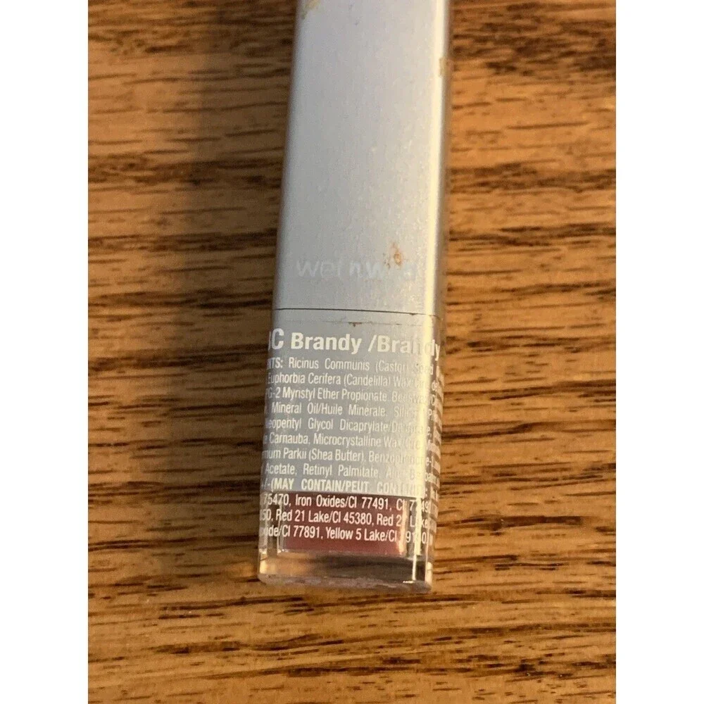 Wet n Wild Mega Colors Lipstick #918C Brandy NEW Discontinued Rare